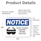 Signmission 10 in Height, 14 in Width, Vinyl Decal, Rectangle OS-2PACK-NS-D-1014-L-18173 - alternate 6